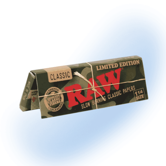 Camo rolling papers 1 1/4 limited edition