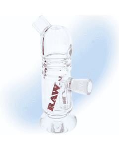 Raw glass joint bubbler