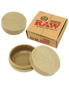 RAW Magnetic Stash Jar with Silicone Insert