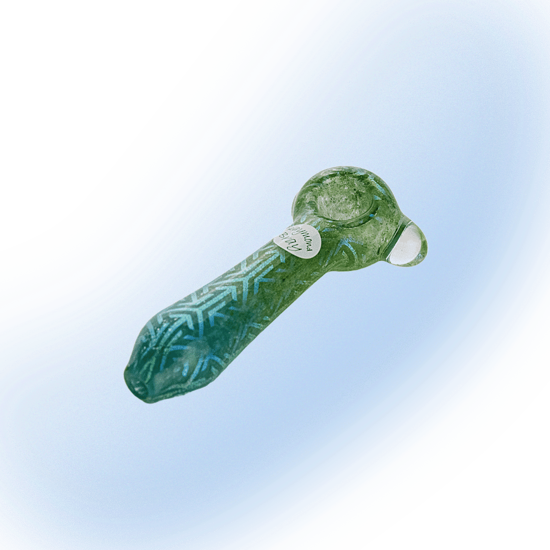 Dichro Image Glass Bowl Handpipe | Raymond Bray Glass 3.75"