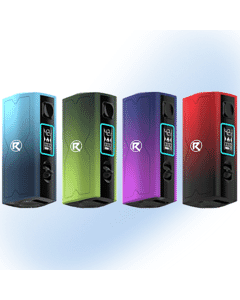 RIDDLES REVET 510 thread battery with digital screen and USB-C port.