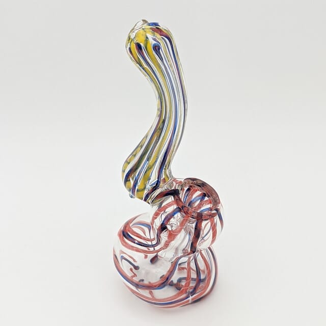 6in Twisted Rod Bubbler by Import