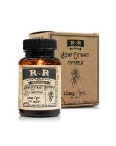 Hemp Extract CBD Soft Gels by RR Medicinals | 30mg