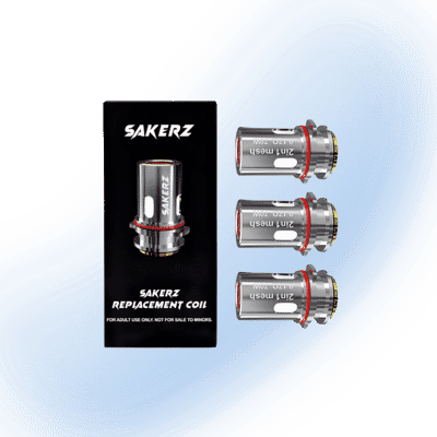 Sakerz Mesh Replacement Coils by Horizon Tech | 3-Pack | 0.4, 0.16, 0.17