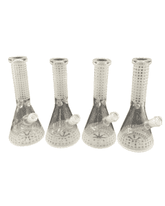 Deep Sandblasted 38mm Glass Beakers