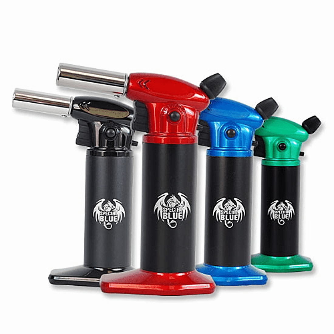 Special Blue Toro Torch with adjustable flame and ergonomic design