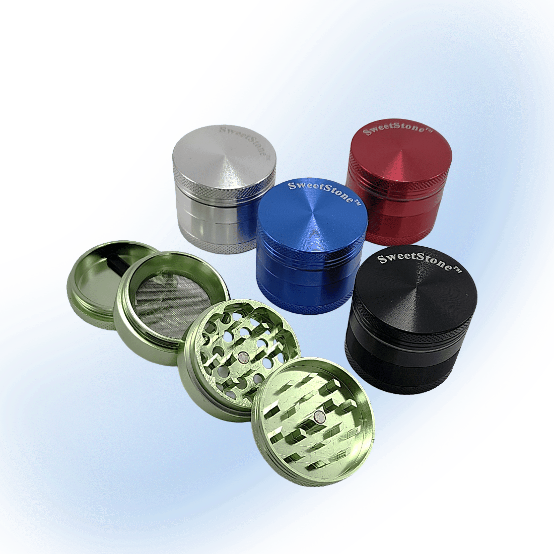 SweetStone 4-Piece Grinder | 1.75" - Assorted Colors