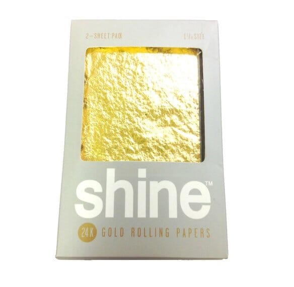 2 Pack 24K Gold Papers by Shine