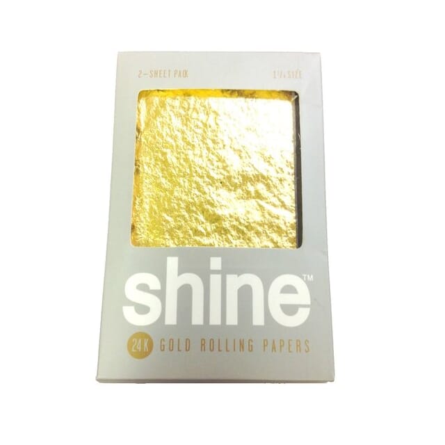 2 Pack 24K Gold Papers by Shine