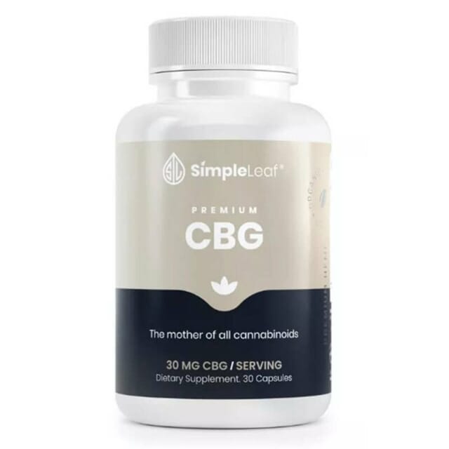 Simple Leaf CBD Full Bottles | CBG