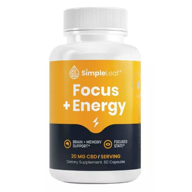 Simple Leaf CBD Full Bottles-CBG