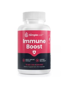 Simple Leaf CBD Full Bottles-Immune Boost