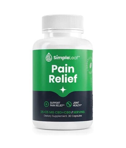 Simple Leaf CBD Full Bottles-Pain Relief