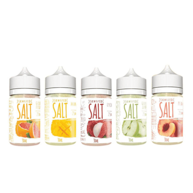 25mg salt nic juice by skwezed all flavors