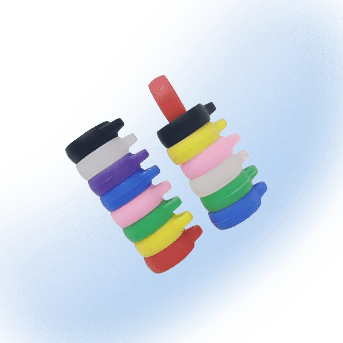 Small Vape Tank & Battery Silicone Bands | 13-18mm