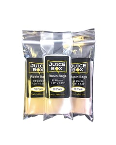 1.25 x 3.25 Rosin Bags by Juice Box (30pk)
