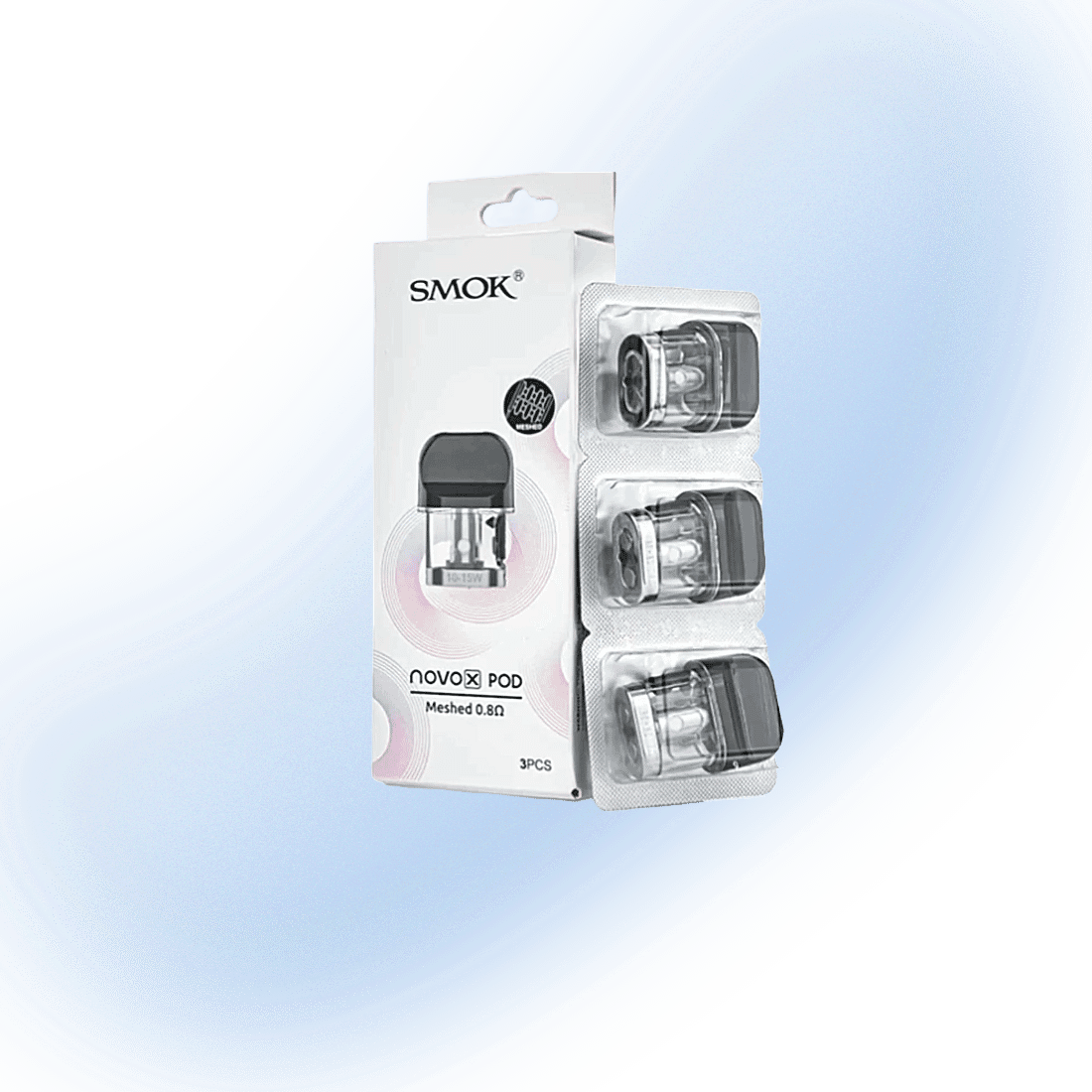 Novo X Replacement Pod by Smok (0.8ohm) Meshed