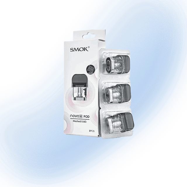 Novo X Replacement Pod by Smok (0.8ohm) Meshed