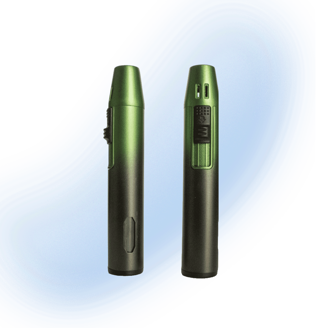 SpitFire Mini Handheld Windproof Butane Torch Lighter - Green