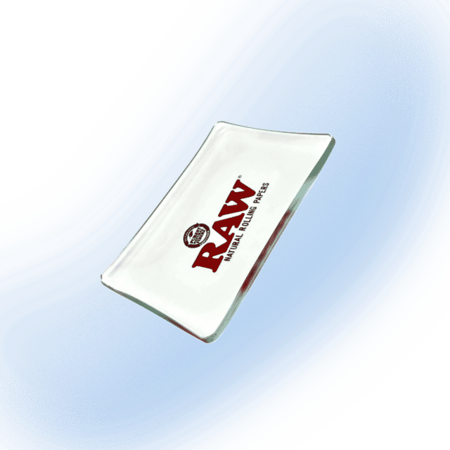 Star Glass Rolling Tray By Raw