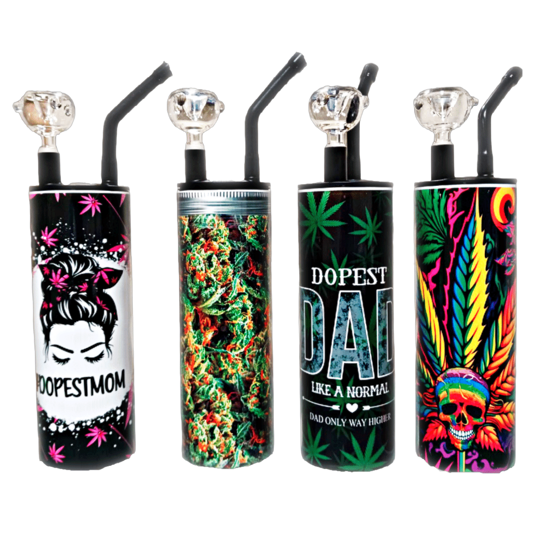 Stealth Tumbler Style Bong by Imagination Creations