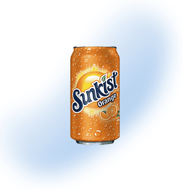 Sunkist Orange Soda | 12oz Can | Upper Limits