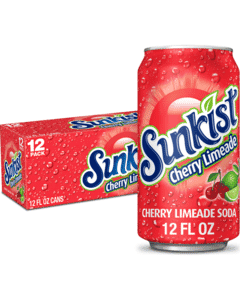 Cherry Limeade by SunKist | 12oz Can