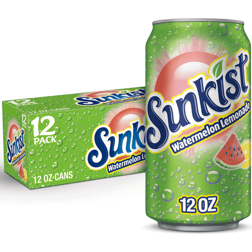 Watermelon Lemonade Soda by Sunkist