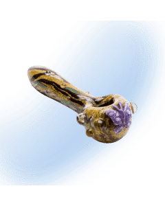 Sunshine Garden Dry Pipe - Viola Butterfly Sm | Empire Glassworks