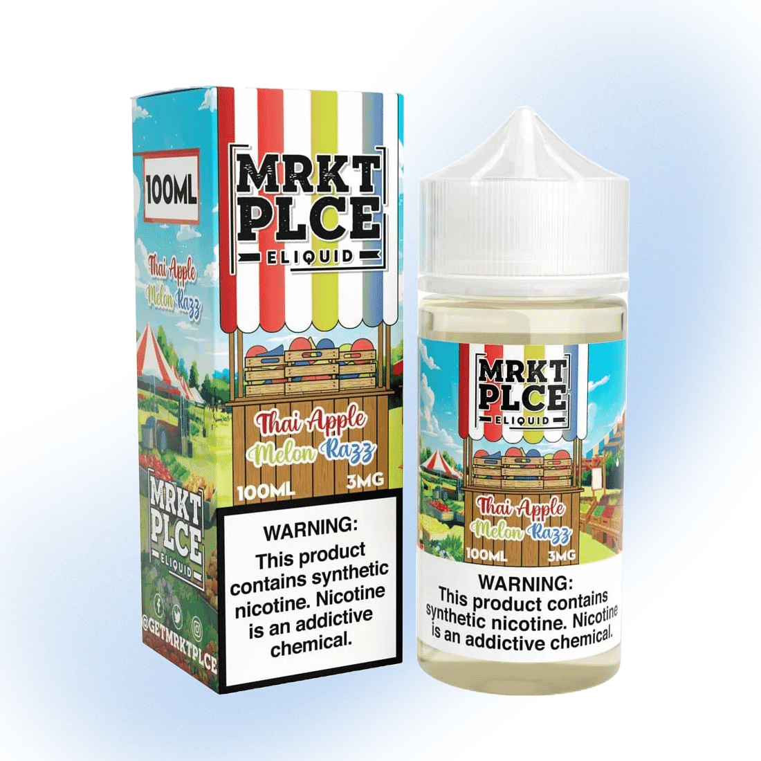 Thai Apple Melon Razz | Salt 30ml | MRKT PLCE