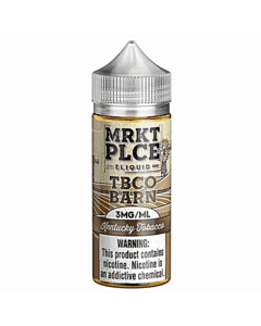 Kentucky Tobacco E-Liquid by MRKT PLCE TBCO Barn 100mL bottle"