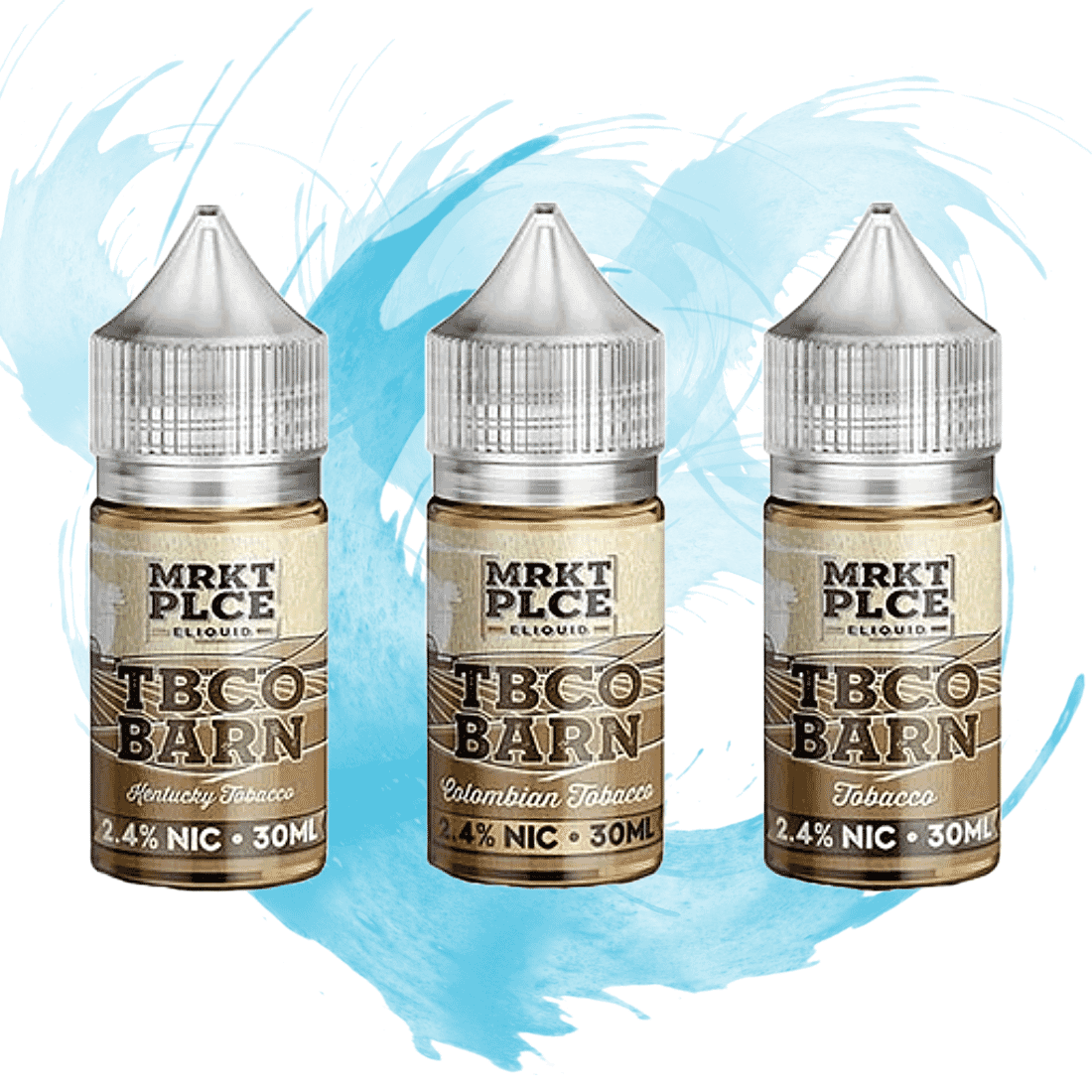 TBCO BRN | 24mg Salt Nic | MRKT PLCE