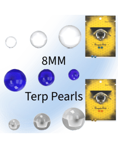 Honeybee Herb 8mm Terp Pearls in multiple colors for enhanced dabbing."