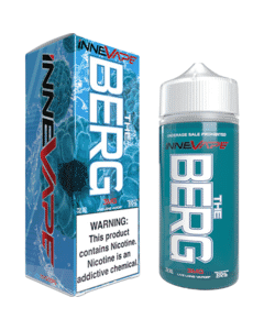 the berg formally known as heisenberg is now in one hundred milliliter bottles still good, still blue