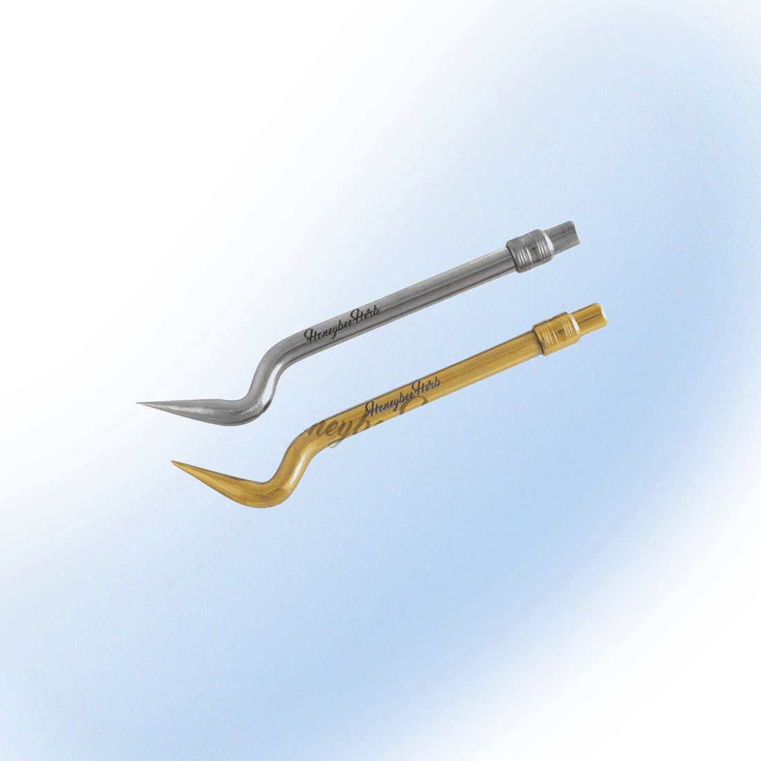 Titanium Bent Pencil Dab Tool by Honeybee Herb