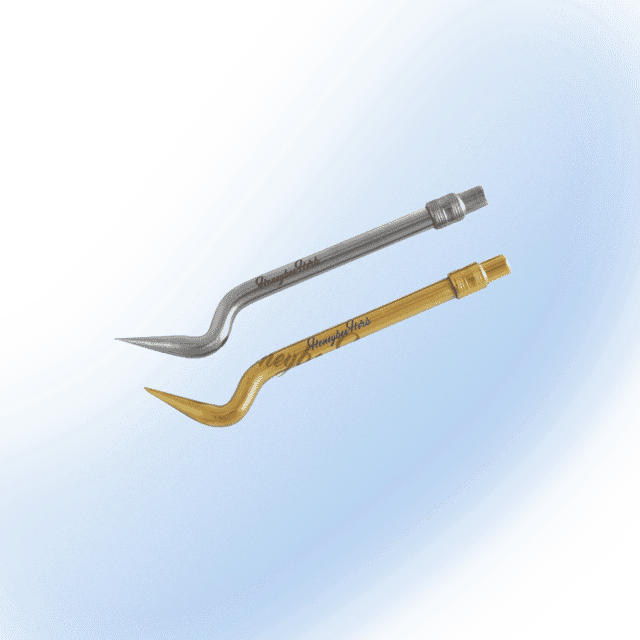 Titanium Bent Pencil Dab Tool by Honeybee Herb