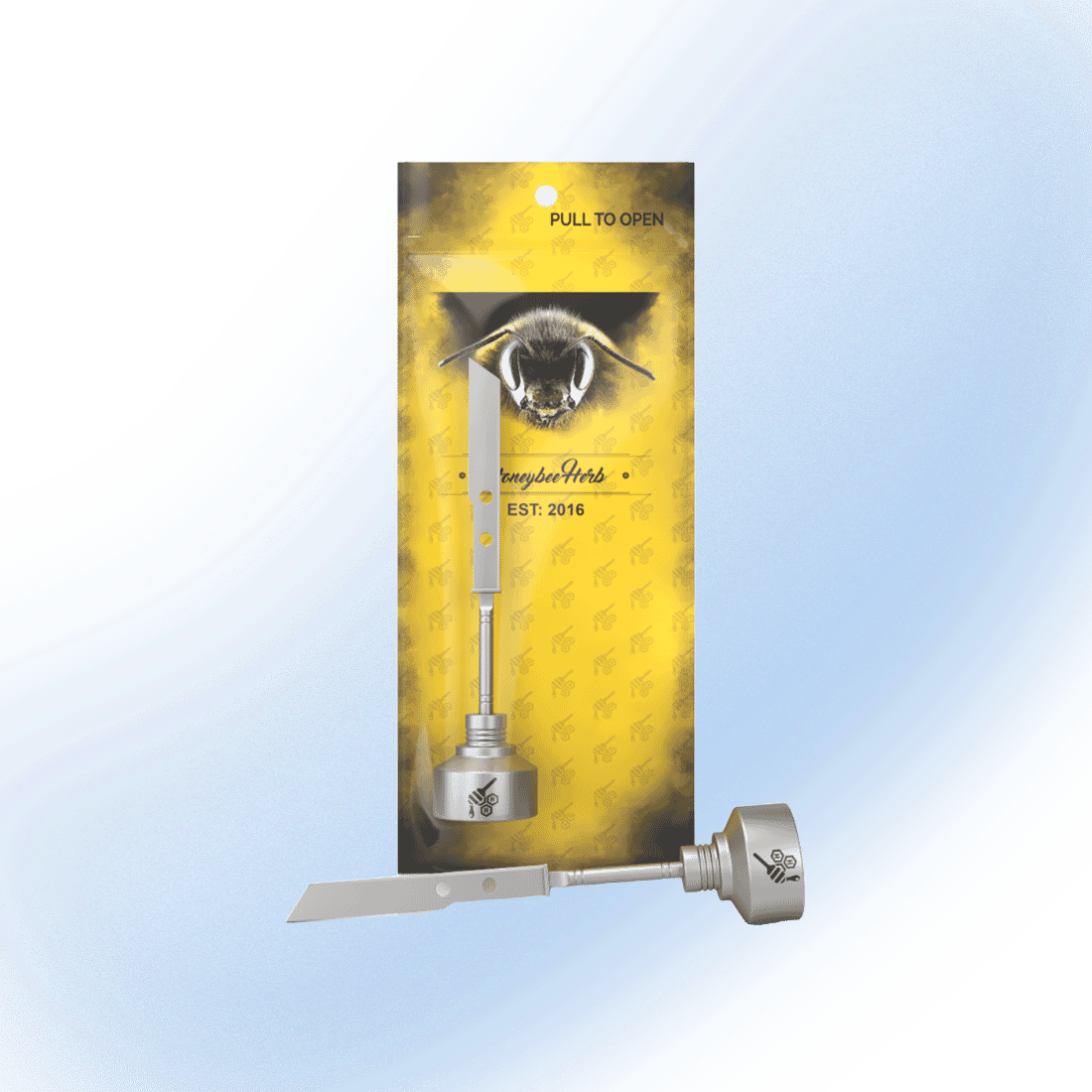 Titanium Sword Carb Cap | 27mm | Silver