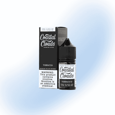 Coastal Clouds Tobacco Salt Nic 30ml | 50mg | Saltwater Tobacco | Nicotine  Salt E-Liquid