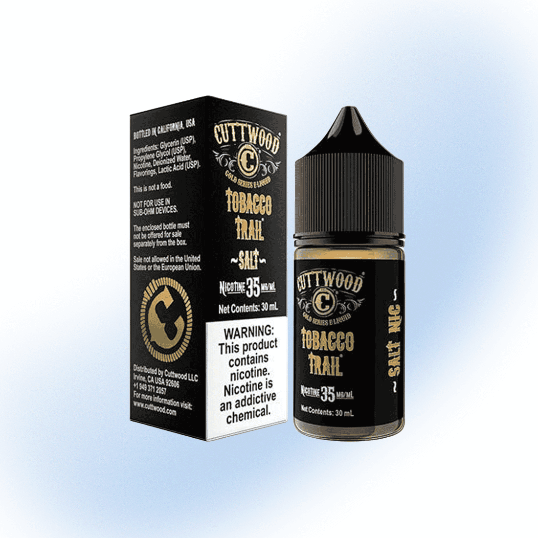 Tobacco Trail Salt | 30ml | CuttWood