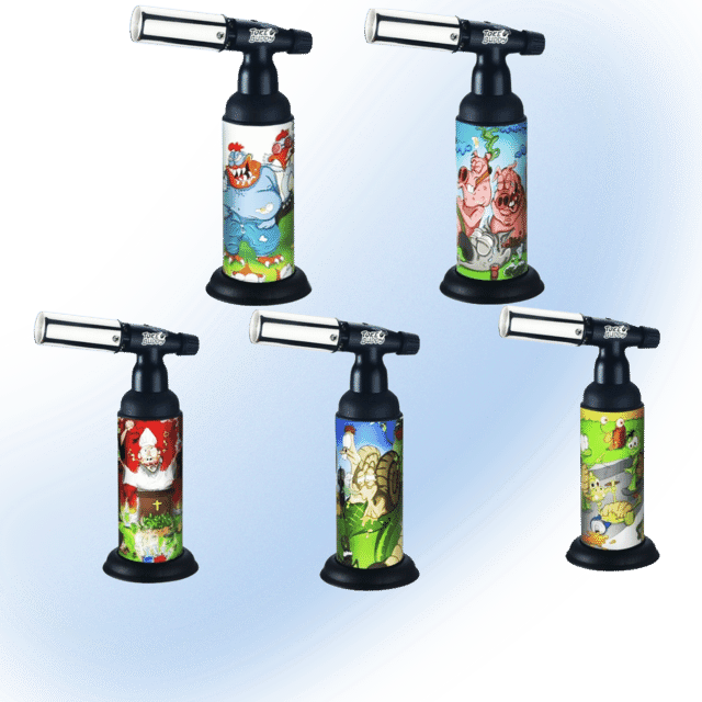 Toke Buddy Double Shot Torch Artwork