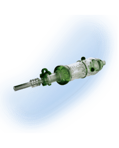 Arm Tree Perc Glass Dab Collector | ArtistPipes | Green