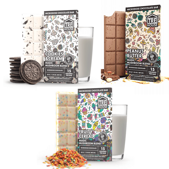 trehouse mushroom chocolate bar