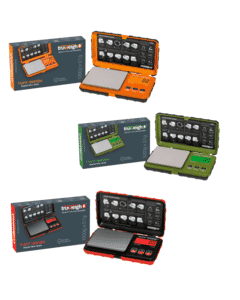 TUFF-WEIGH Digital Mini Scale in Black with Rubberized Impact-Resistant Design