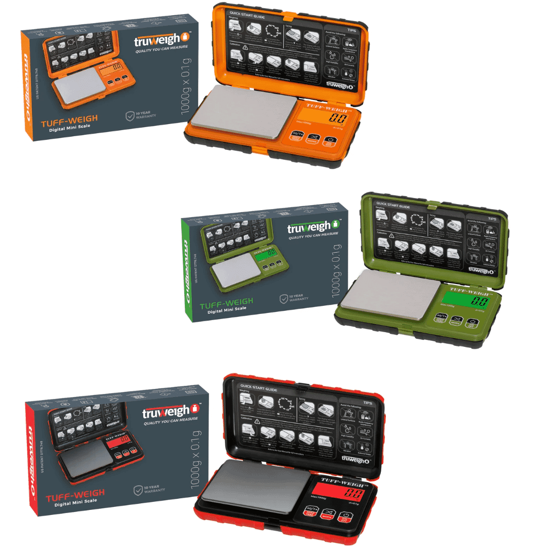 Experience precision with the OMNI Digital Mini Scale. Sleek design, 0.01g readability, sliding cover/tray, and backlit LCD. Includes a 10-year warranty