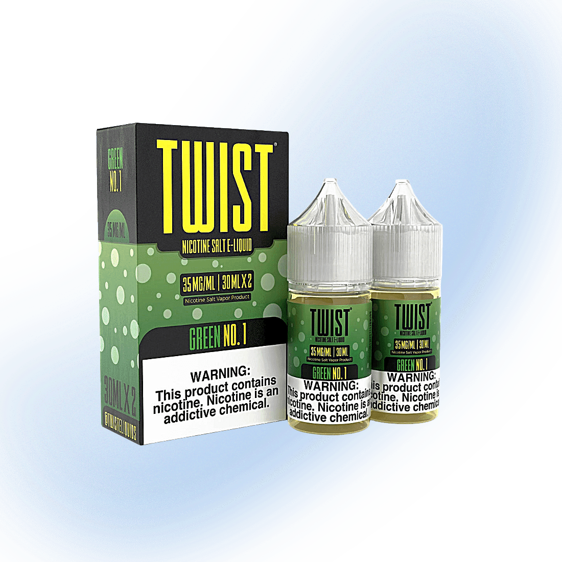 Green No. 1 - Twist Salt e-Liquid | 30ml - 2 Pack