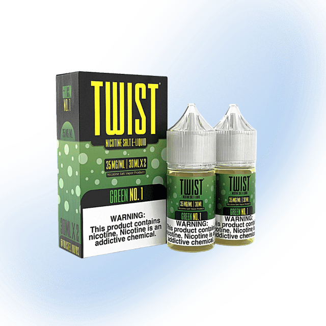 Green No. 1 - Twist Salt e-Liquid | 30ml - 2 Pack