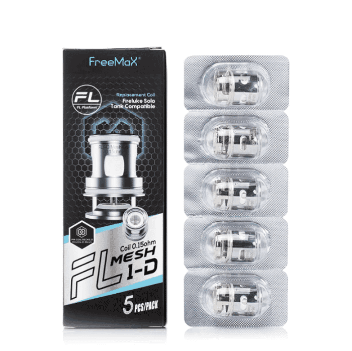 Fireluke Solo Mesh .15ohm Coils by Freemax