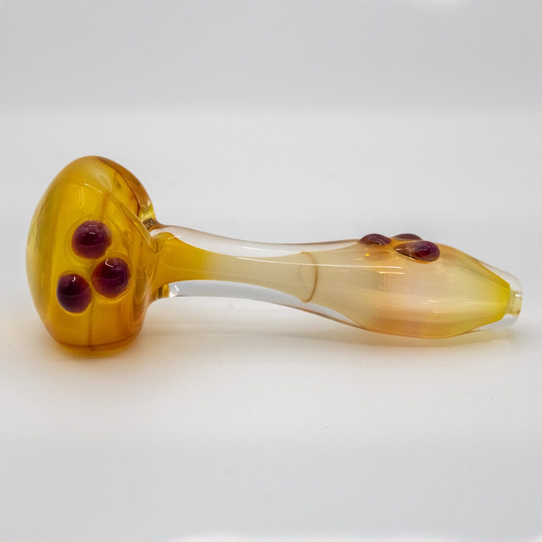 Purple Dot Fumed Spoon by Brickyard
