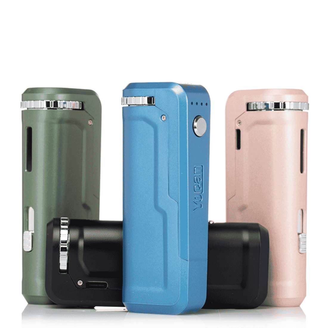 Yocan UNI Plus vape mod with adjustable settings and USB Type-C charging
