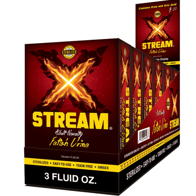 X-Stream Adult Novelty Fetish Urine Packaging